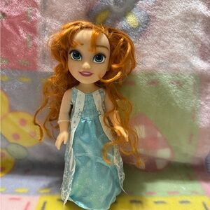 Blue and Orange Hair Doll